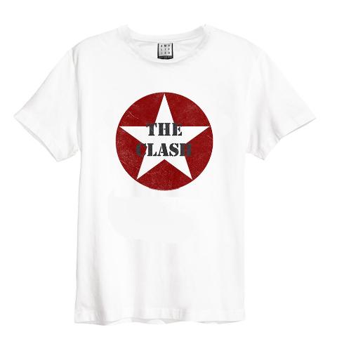 The Clash Star Logo Amplified Mens T-Shirt