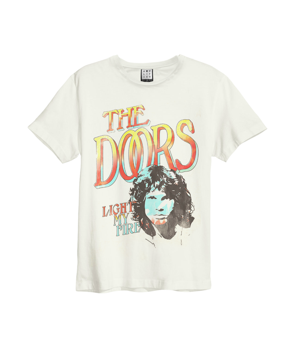 Image of The Doors Light My Fire Amplified Mens T-shirt