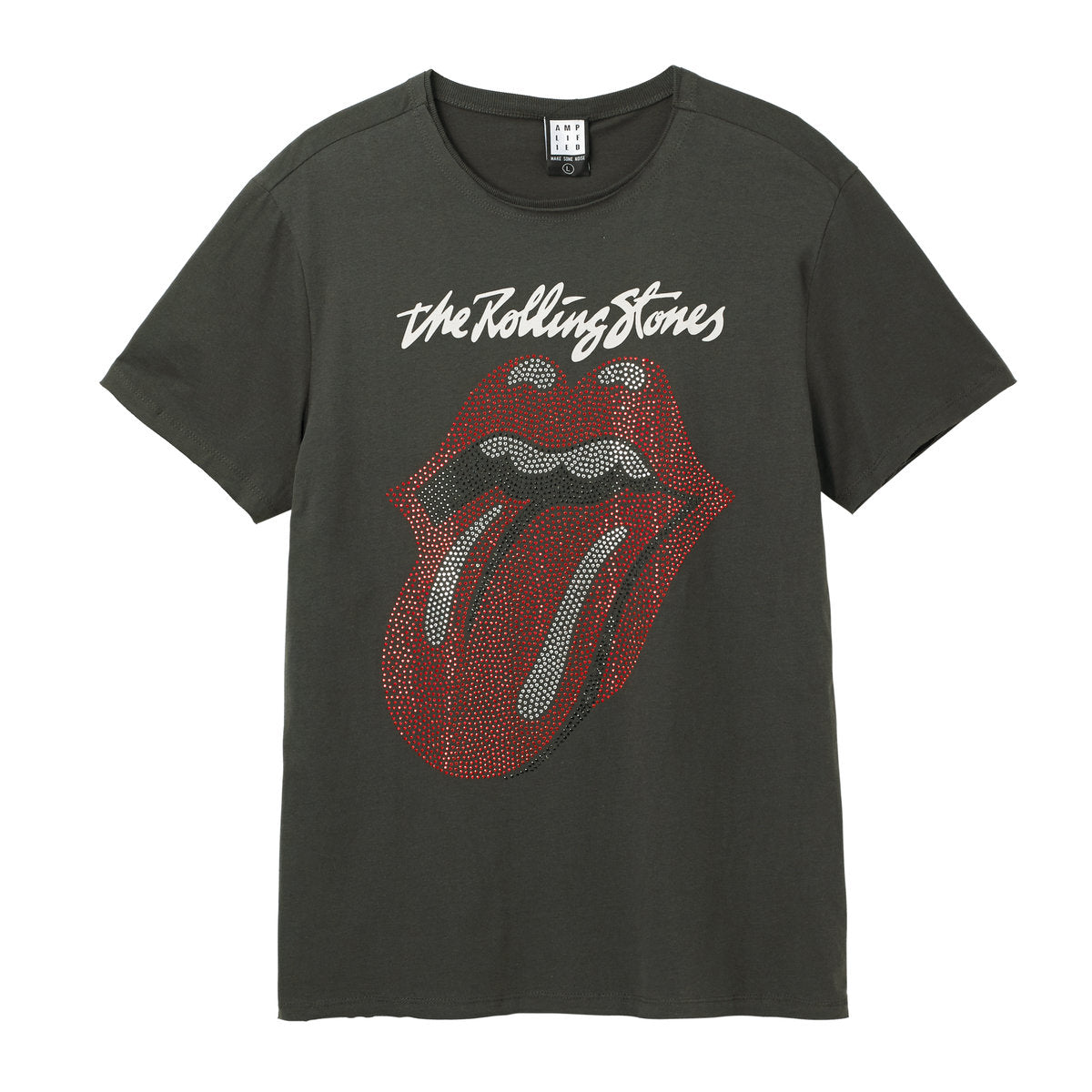 Image of The Rolling Stones Tongue Diamante T-shirt