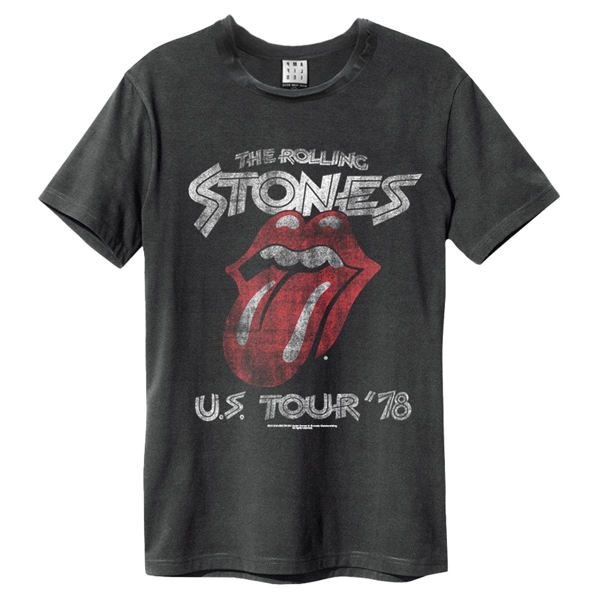 Image of The Rolling Stones T-Shirt - US Tour 1978 Amplified