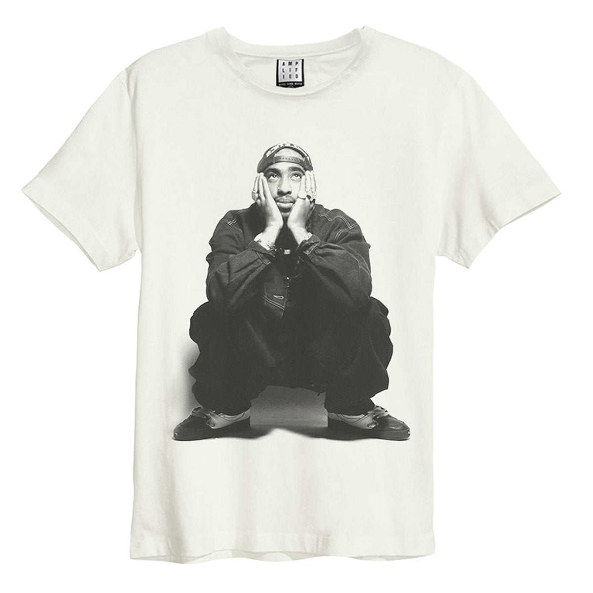 Image of Tupac Shakur Men's T-shirt - Contemplation Amplified