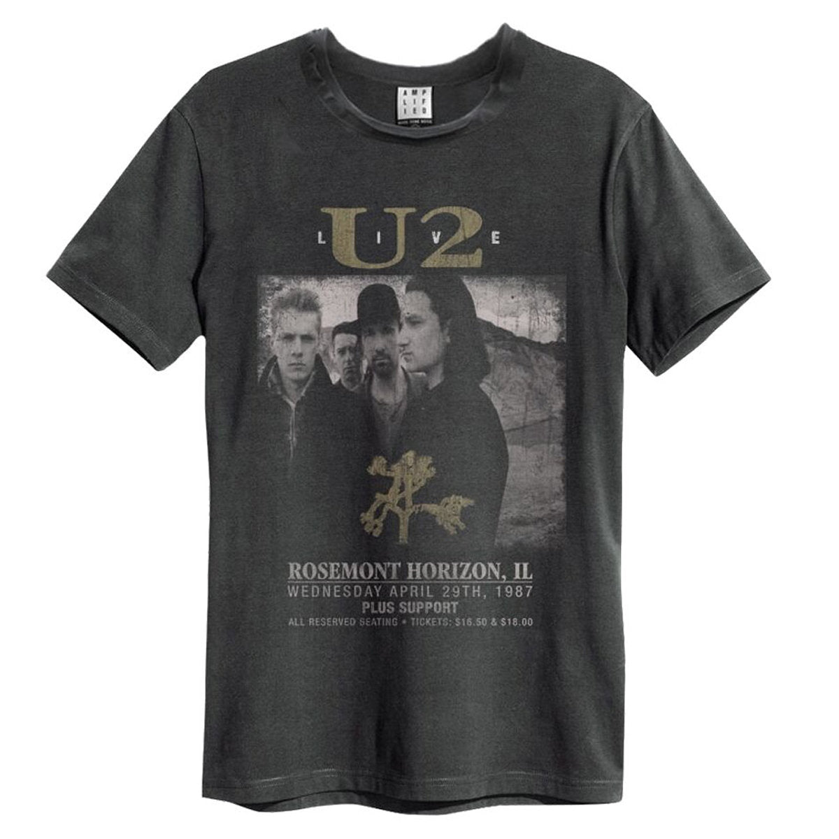 Image of U2 T-Shirt - Live Amplified