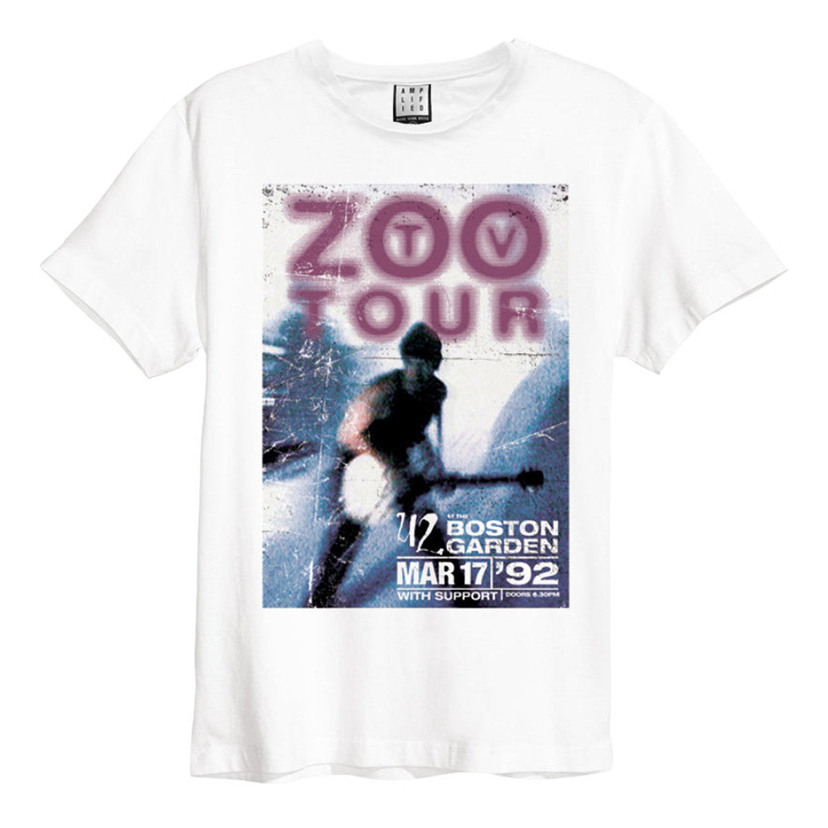 Image of U2 T-Shirt - U2 Zoo TV Tour Amplified