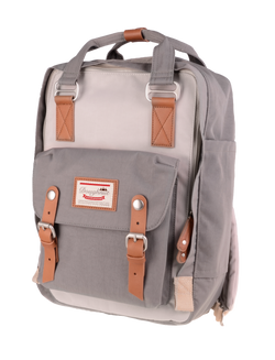 Image of DOUGHNUT BAG MACAROON IVORY X LIGHT GREY