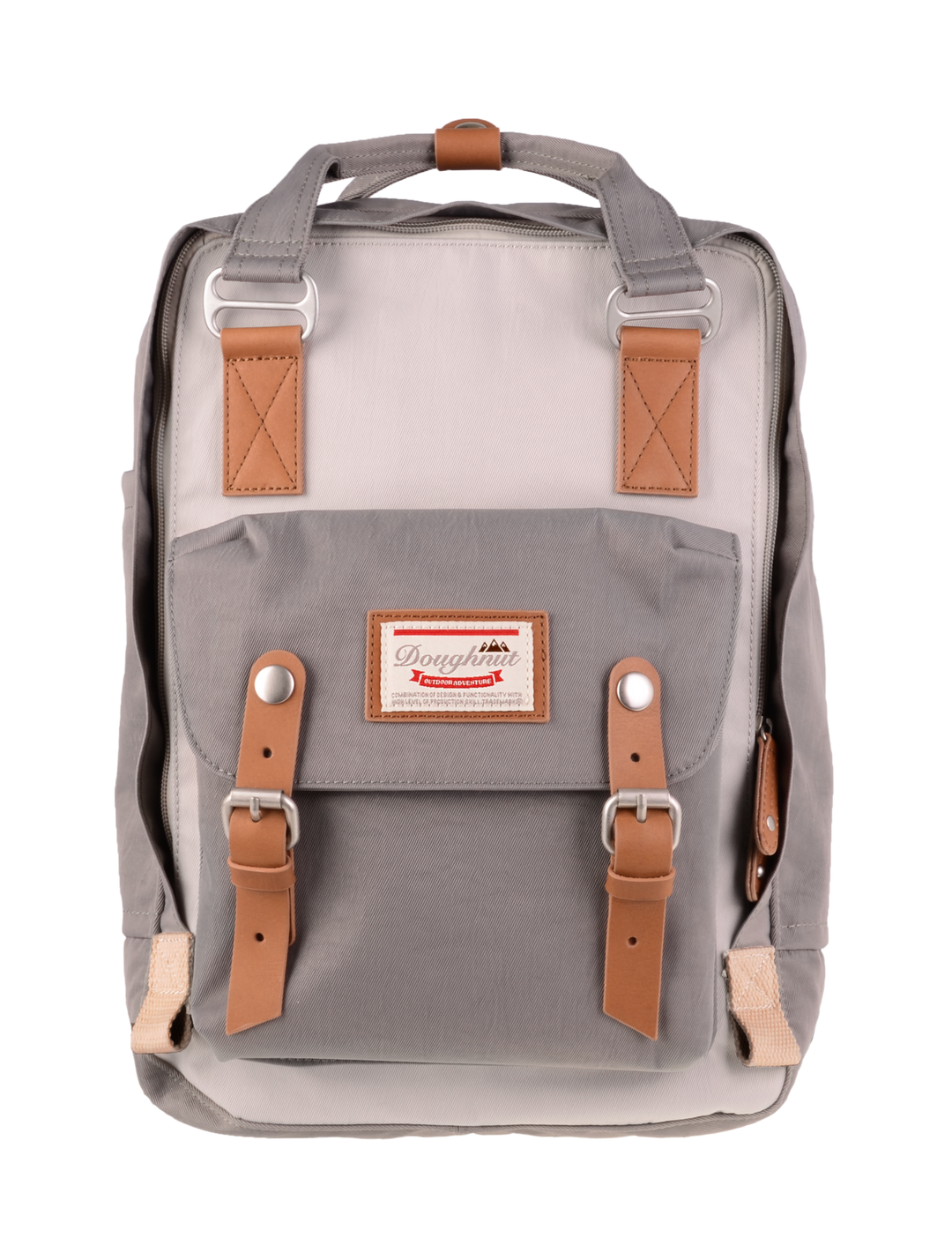 DOUGHNUT BAG MACAROON IVORY X LIGHT GREY