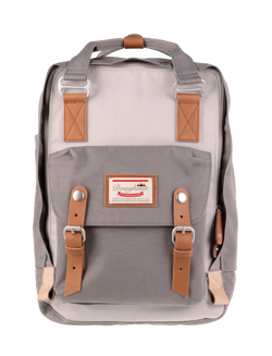 Image of DOUGHNUT BAG MACAROON IVORY X LIGHT GREY