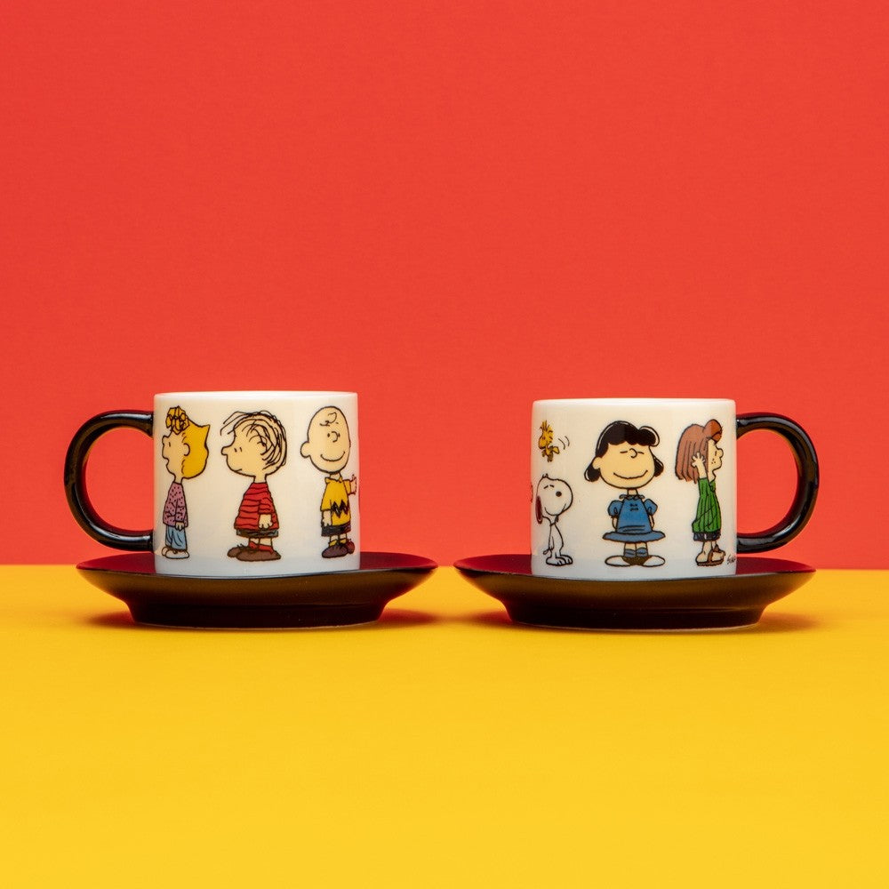 SNOOPY GANG ESPRESSO SET