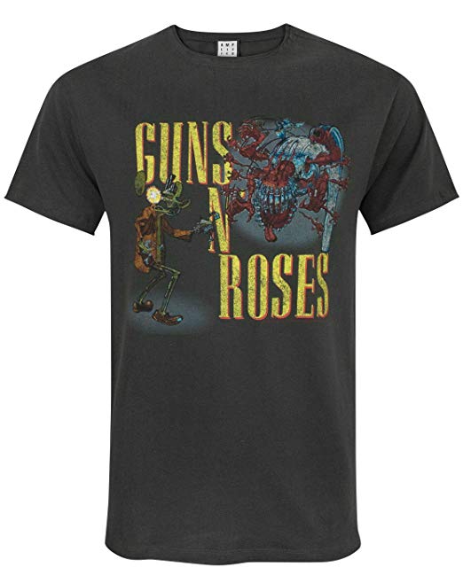 Image of Guns 'n' Roses Appetite Attack Amplified Men's T-shirt