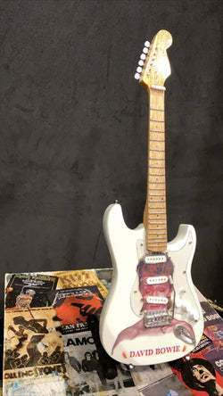 Image of Miniature Guitar - David Bowie Stratocaster