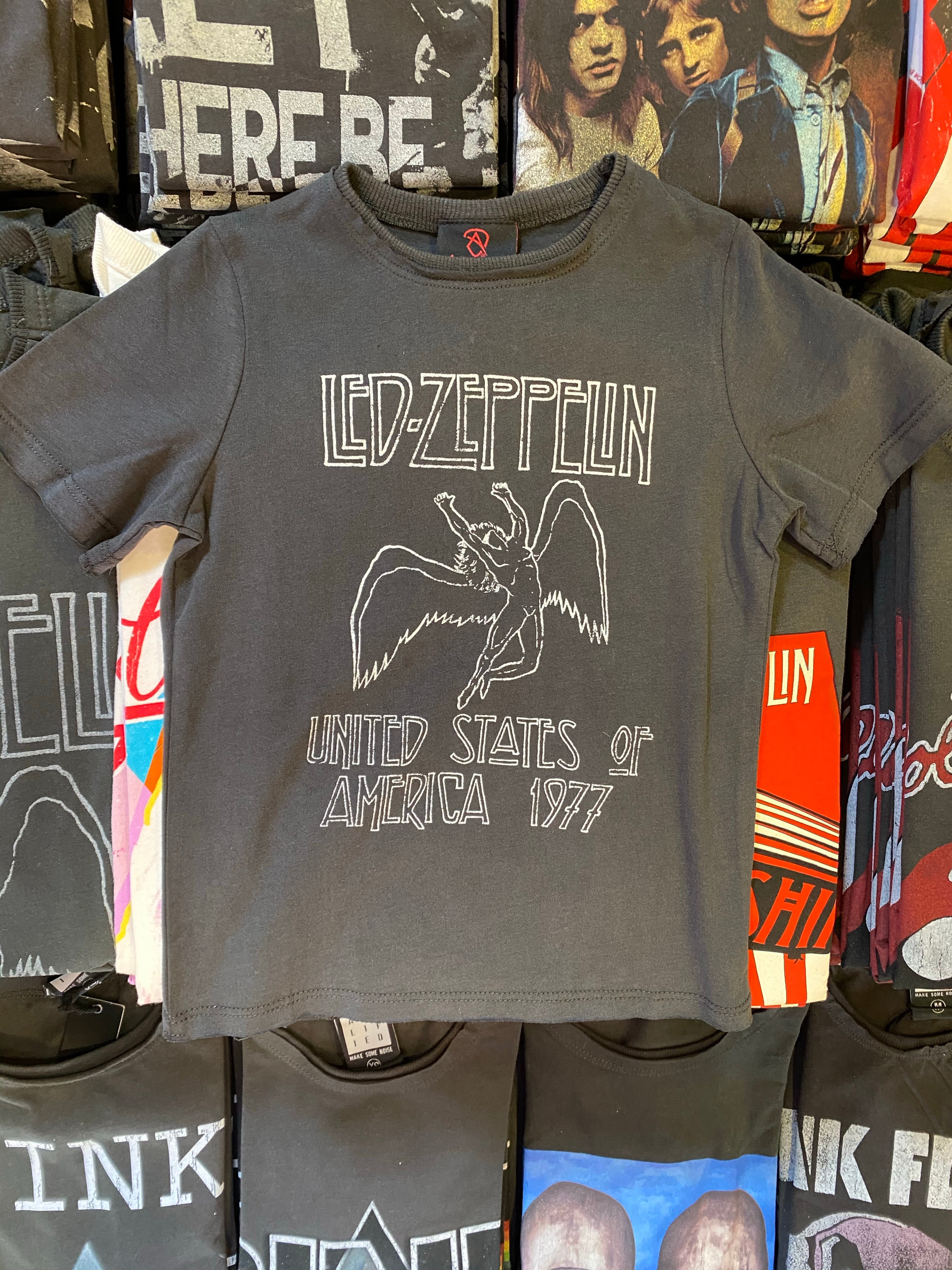 Image of Led Zeppelin Kids T Shirt - USA 1977 Tour