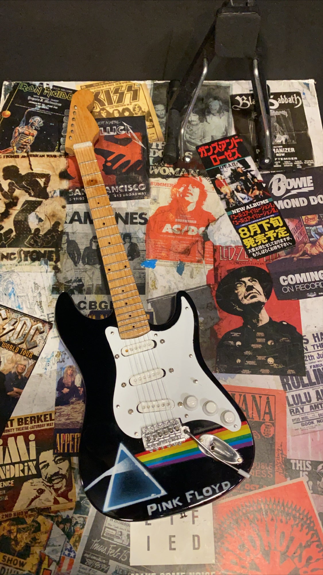 Image of Pink Floyd Miniature Guitar