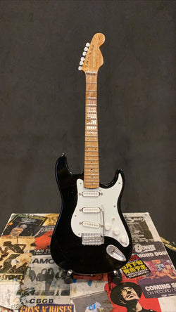 Image of Fender Stratocaster Black Miniature Guitar