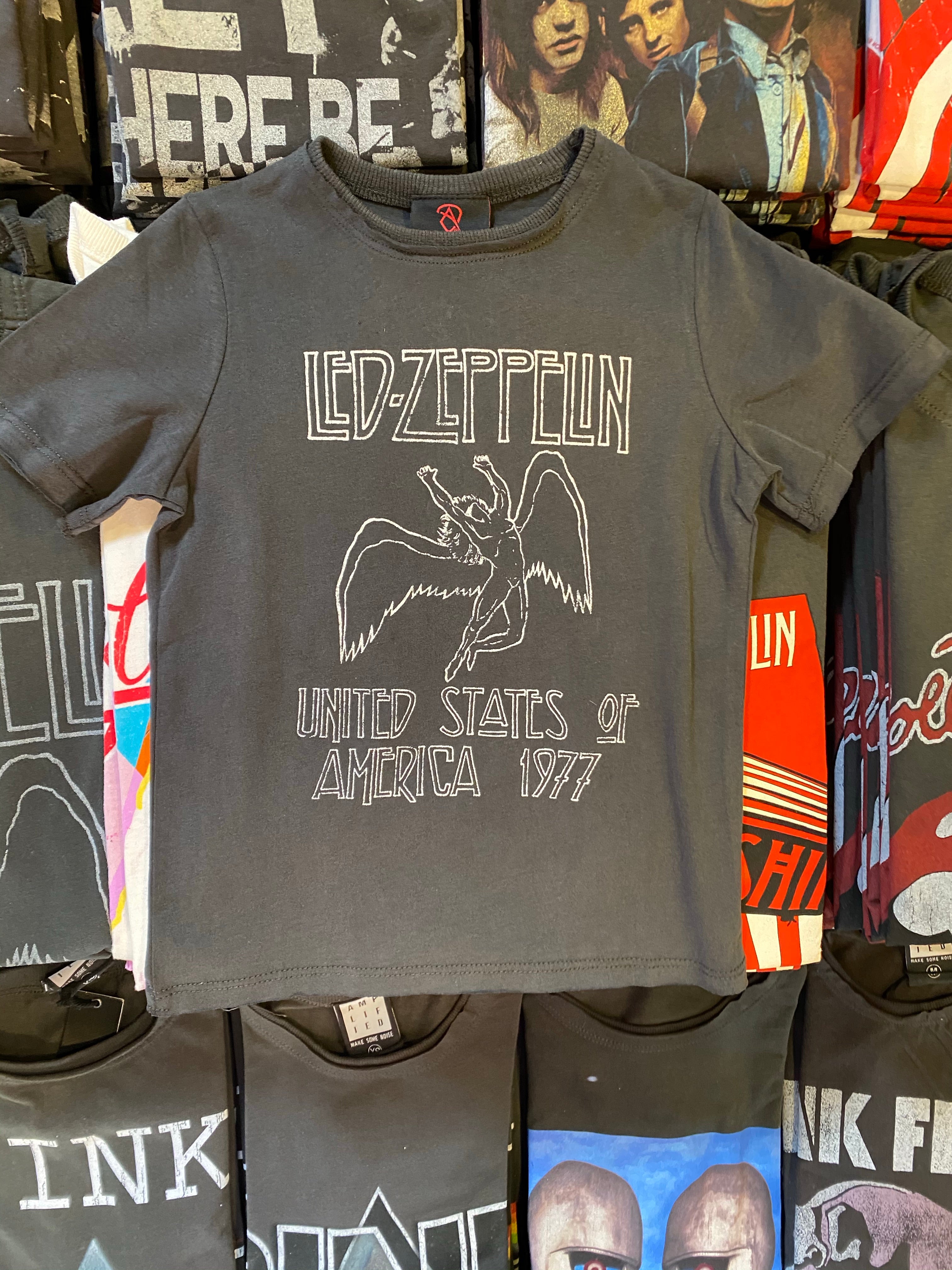 Image of Led Zeppelin Kids T Shirt - USA 1977 Tour