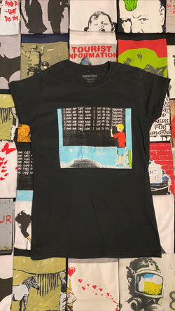 Image of Banksy Must Not Copy Simpsons Women's T-shirt