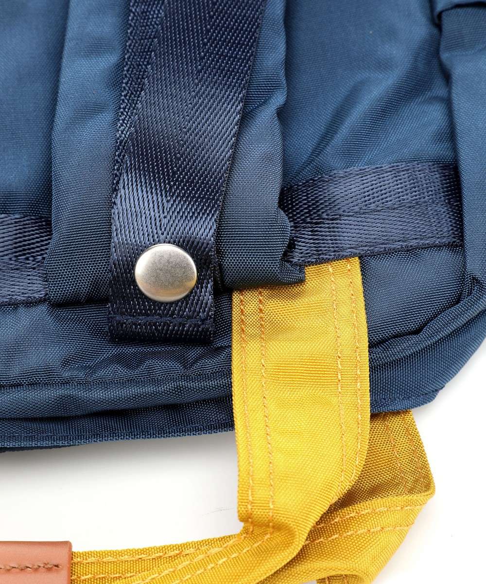 DOUGHNUT BAG Navy X Khaki