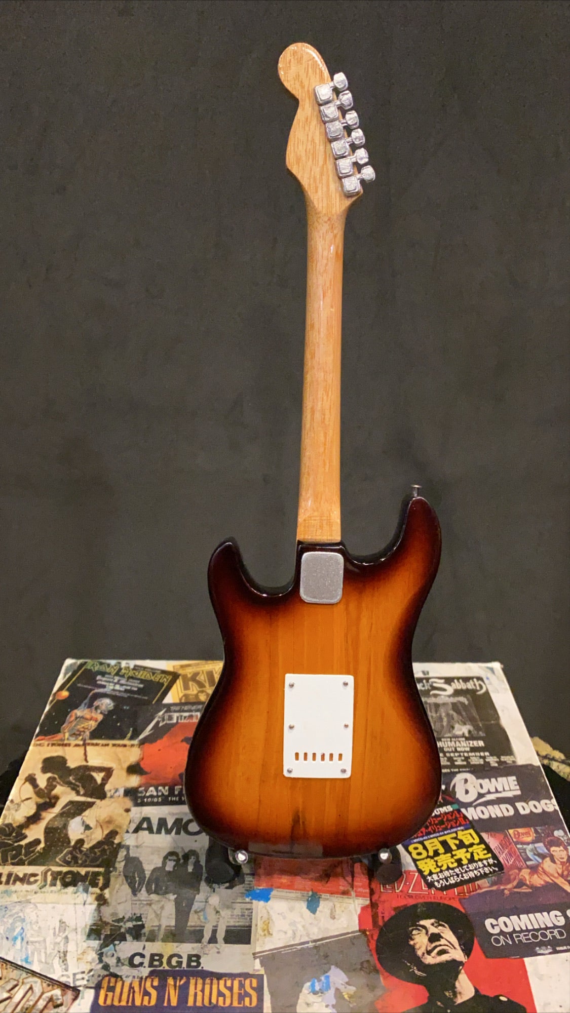 Image of Stevie Ray Vaughan Stratocaster Miniature Guitar