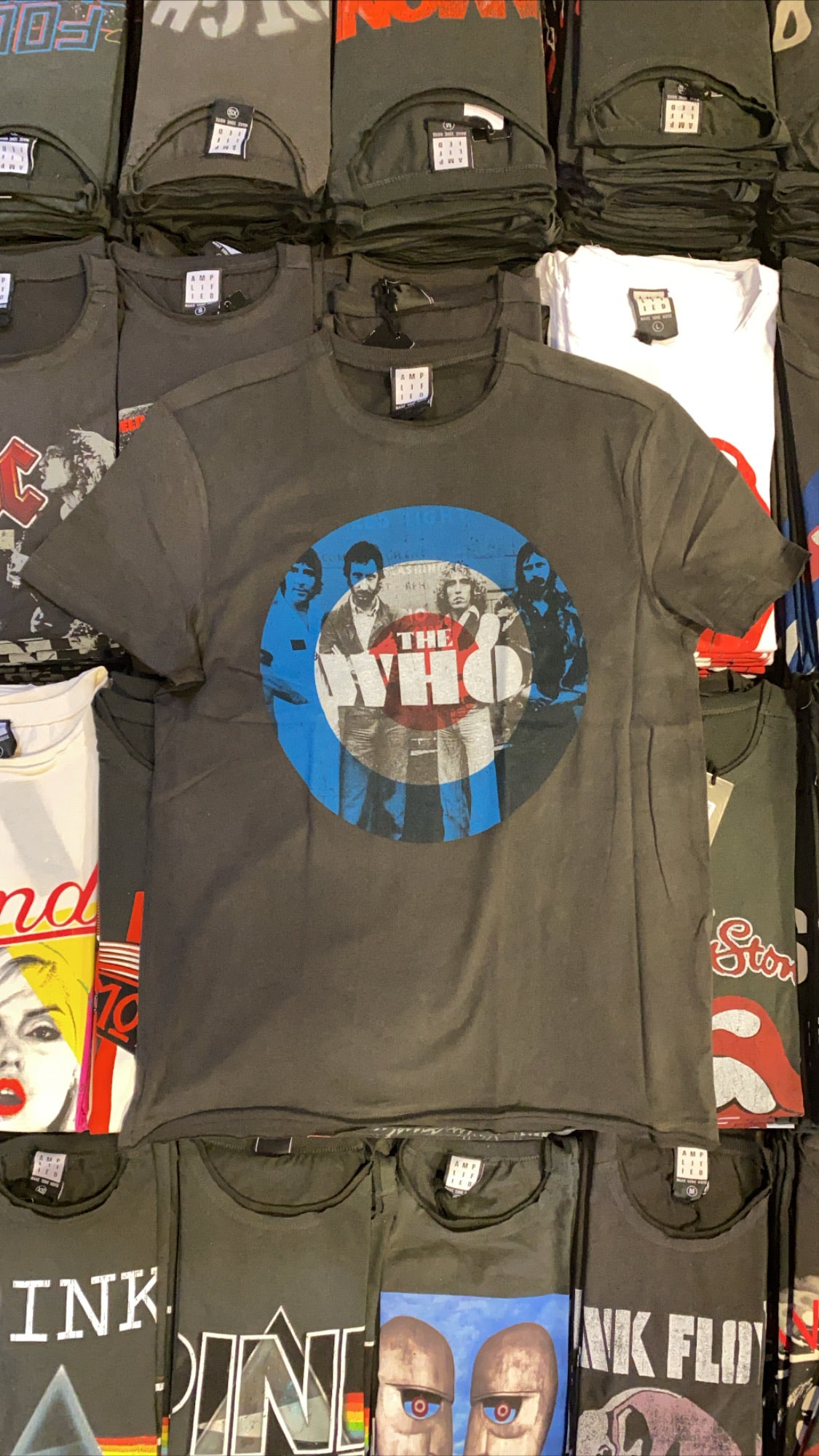 Image of The Who Target Amplified Mens T-Shirt