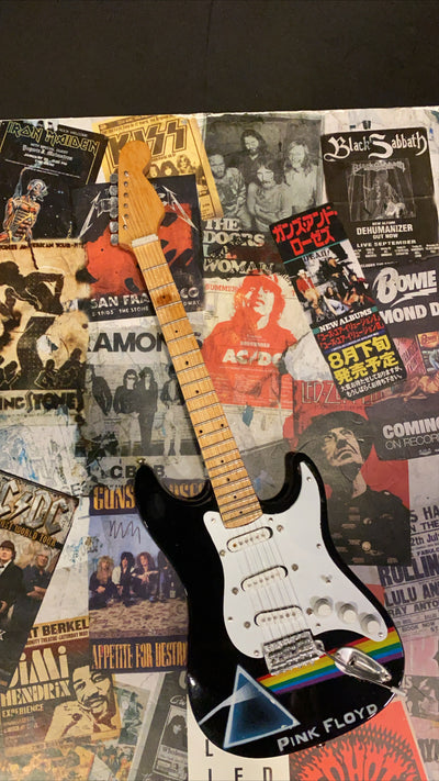 Pink Floyd Miniature Guitar