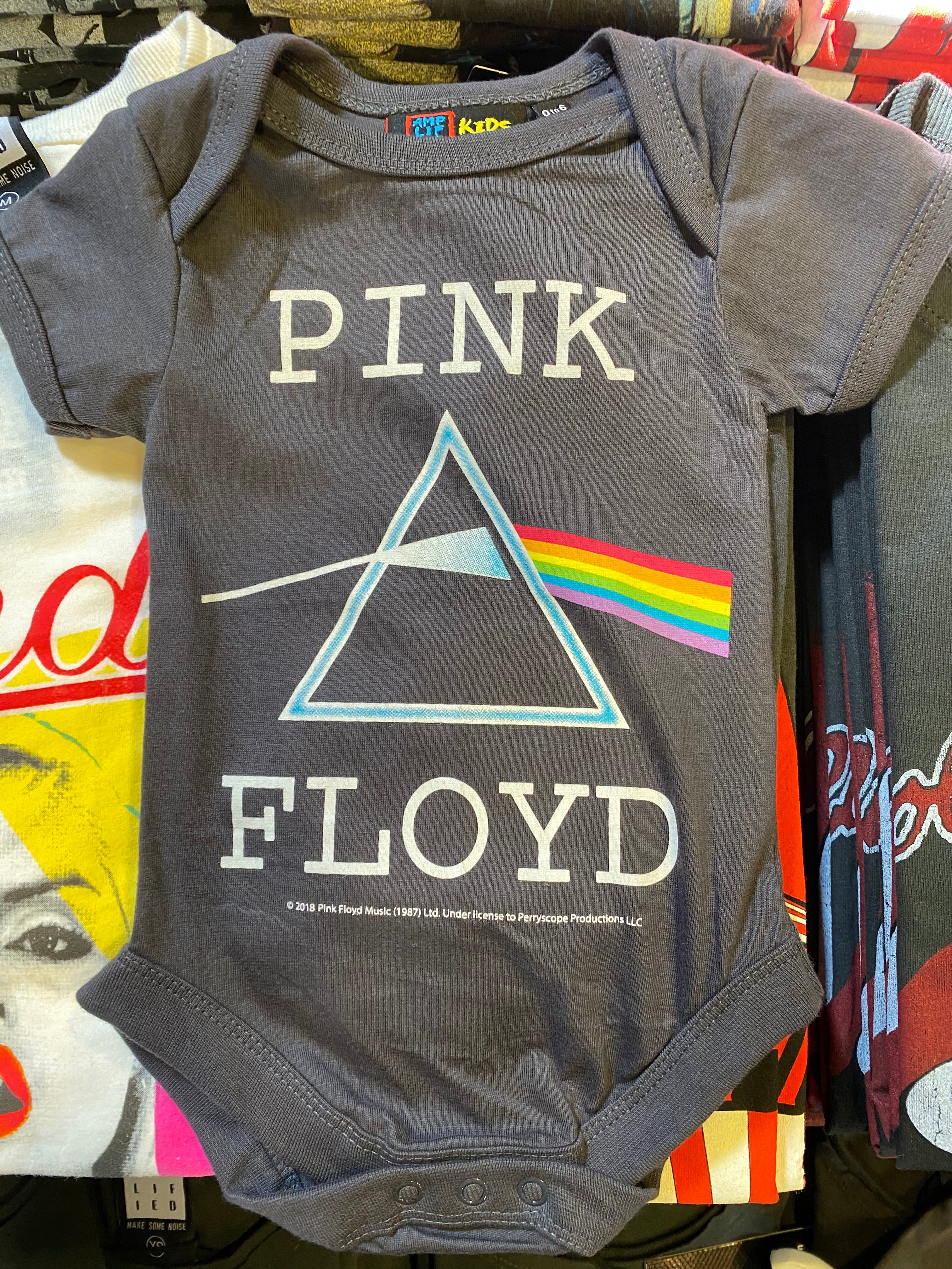 Image of Pink Floyd Dark Side Of the Moon Babygrow