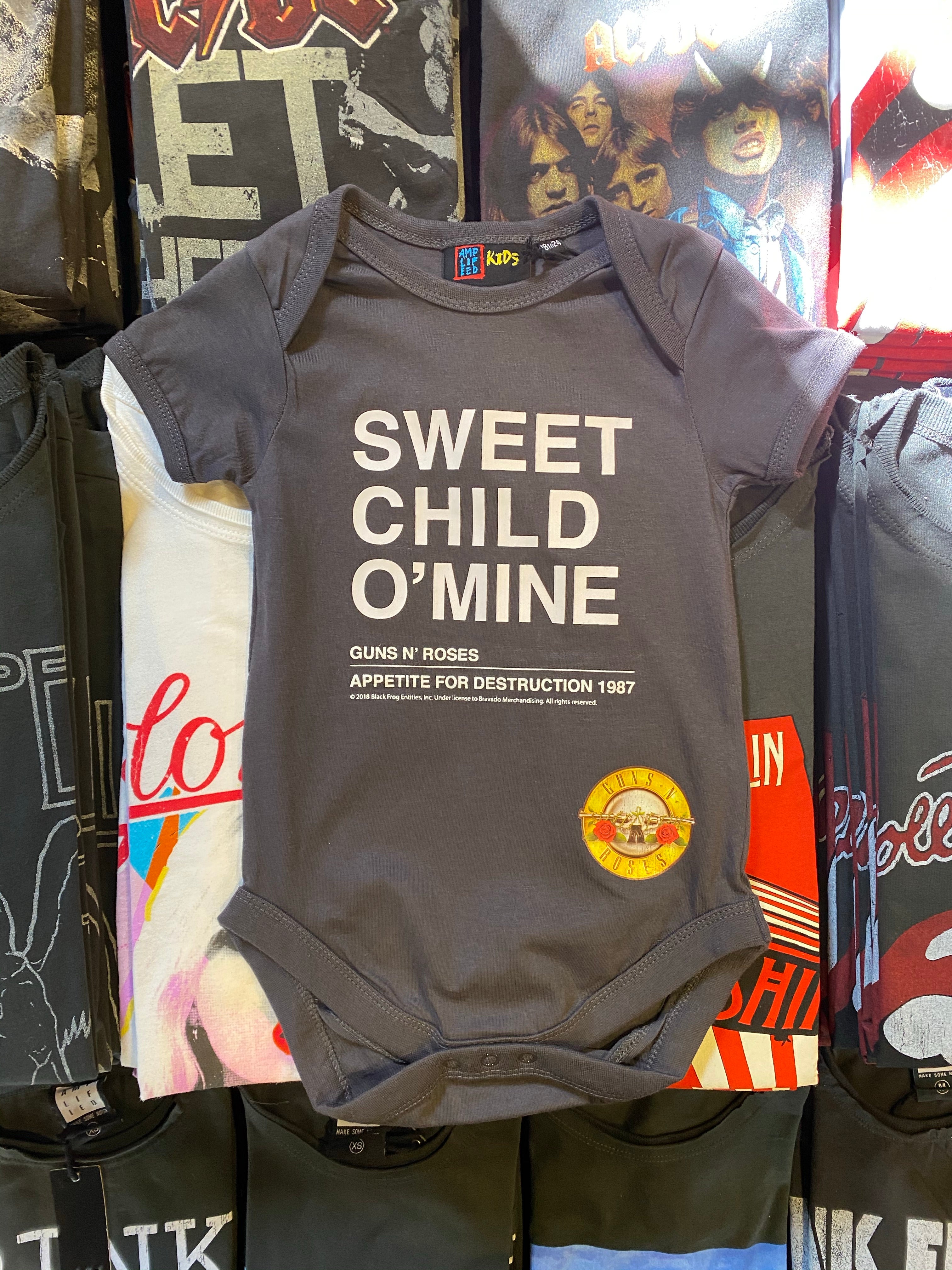 Image of Guns 'N' Roses Amplified Babygrow