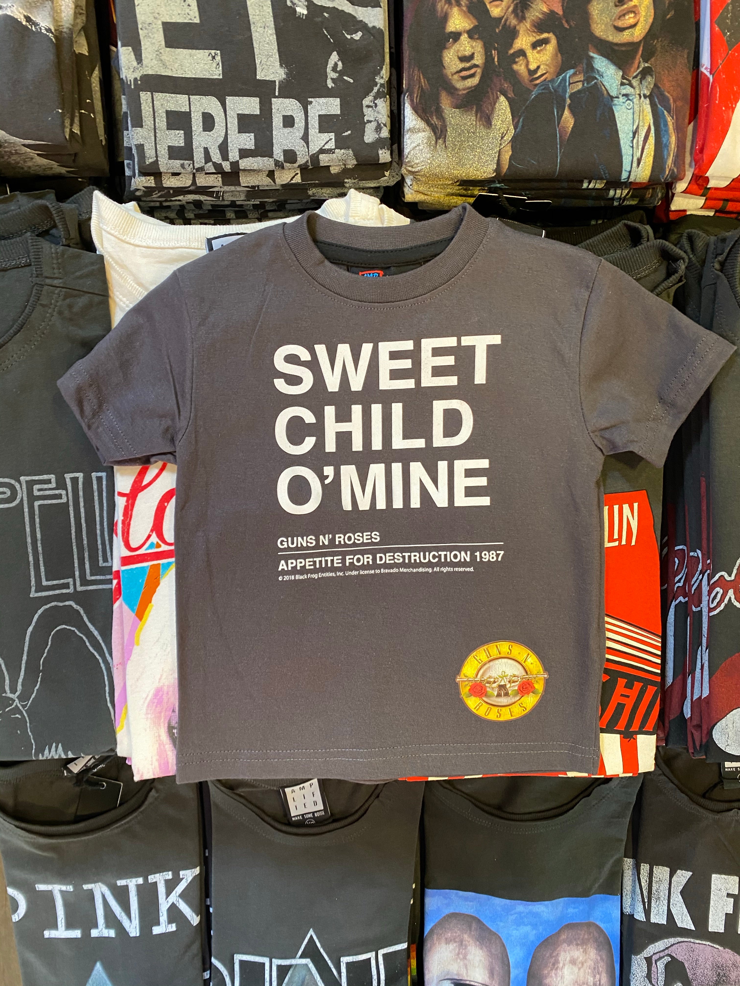 Image of Guns 'N' Roses Sweet Child Of Mine Amplified Kids T-shirt