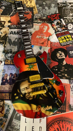 Image of Bob Marley Gibson Miniature Guitar