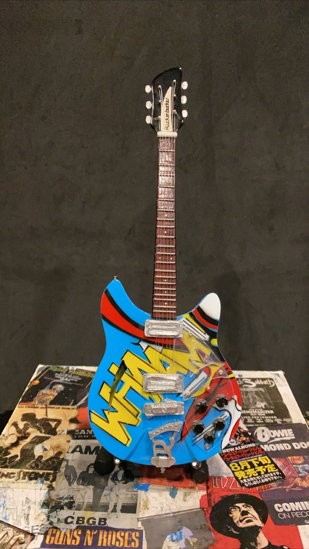 Paul Weller Rickenbacker Miniature Guitar