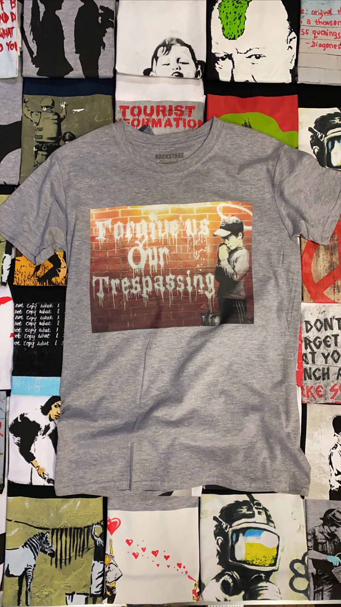 Banksy Trespassing Men's T-shirt