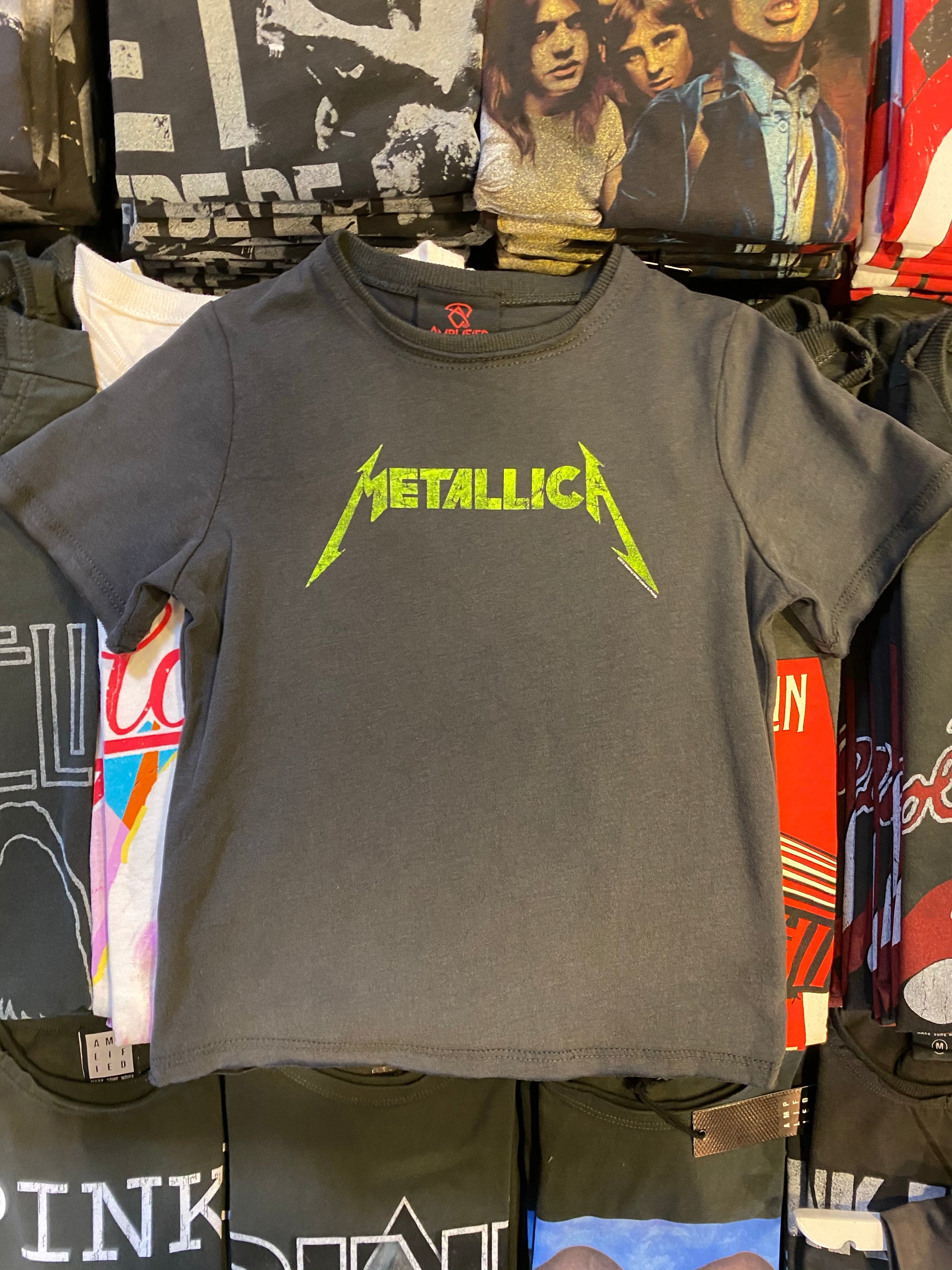 Metallica Neon Amplified Kids T-shirt