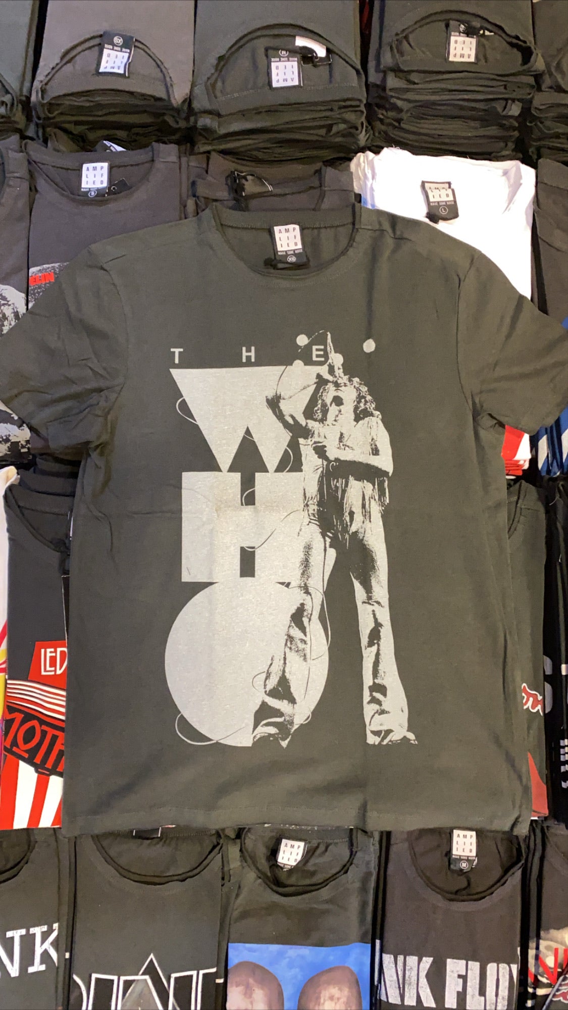 Image of The Who Daltrey Tassels Amplified Mens T-Shirt