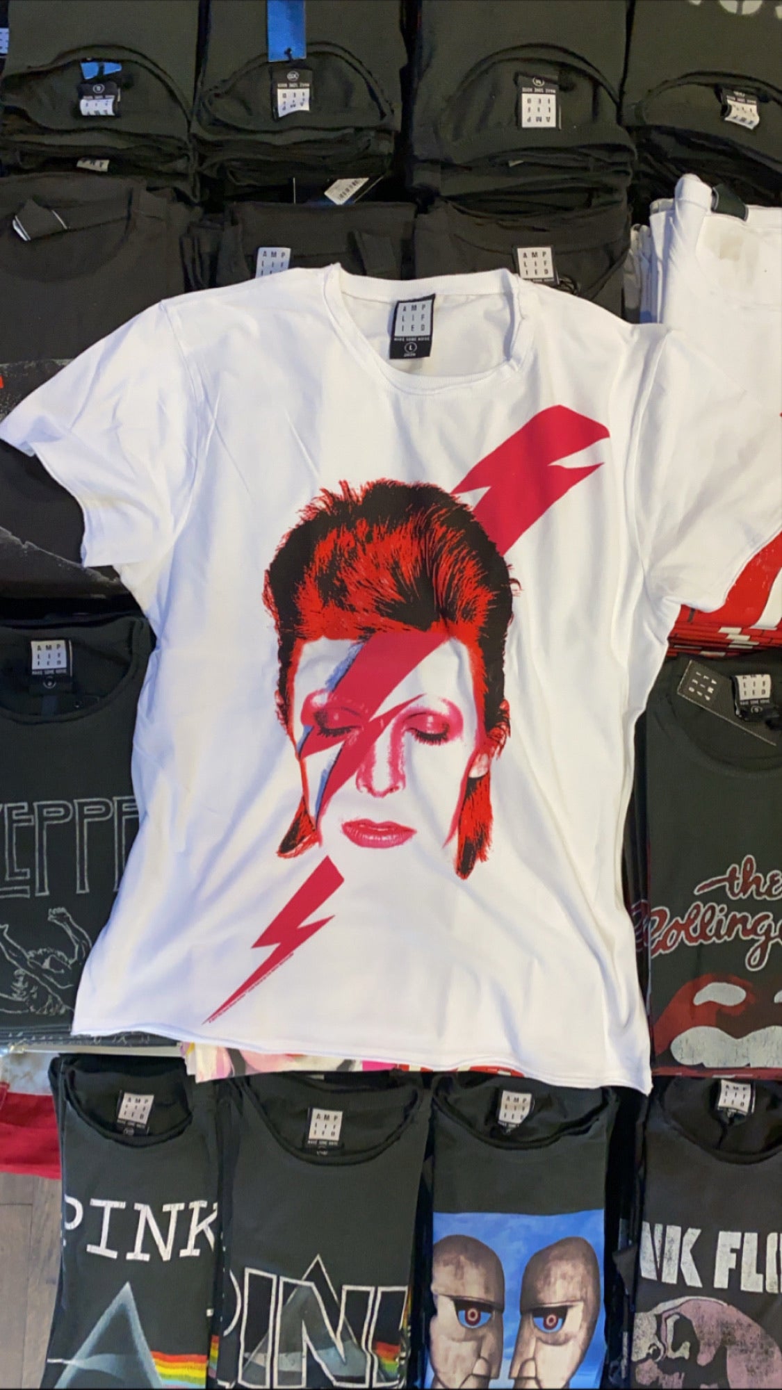 Image of David Bowie Aladdin Sane T-shirt