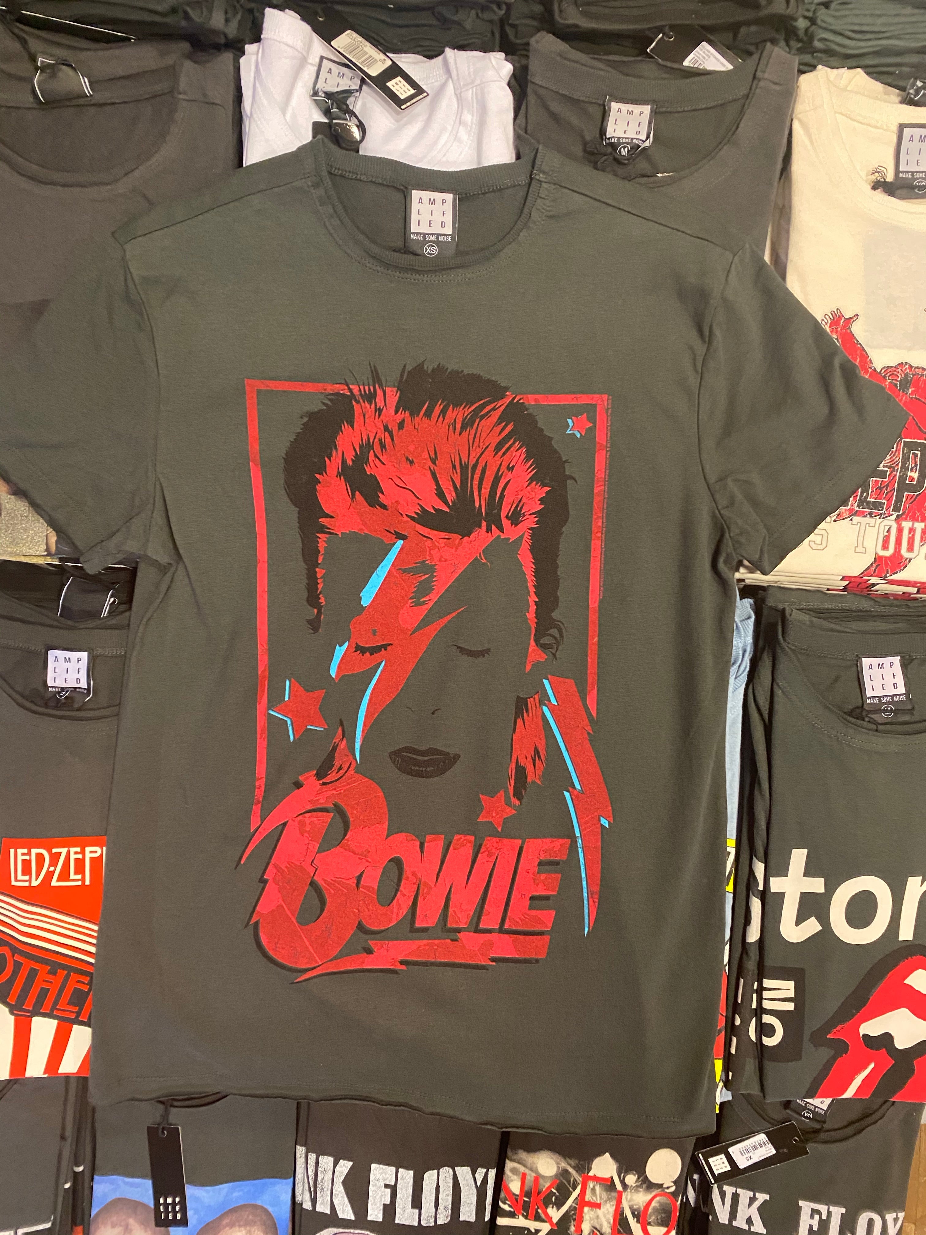 Image of David Bowie Aladdin Sane Amplified Men's T-shirt