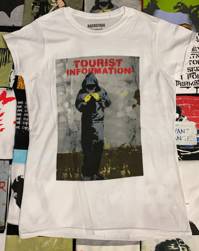 Banksy Tourist Information Women's T-shirt