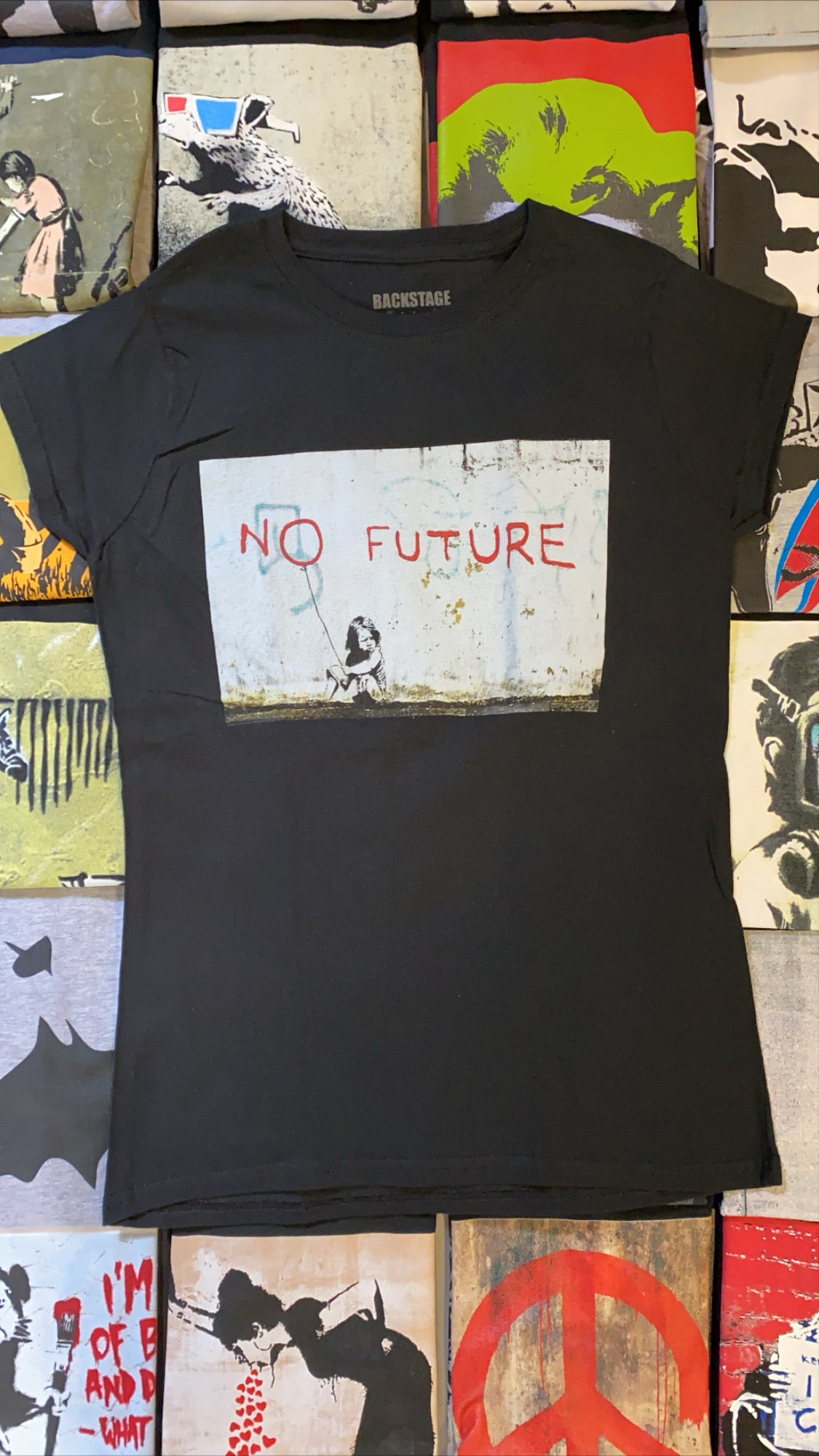 Image of Banksy No Future Women's T-shirt