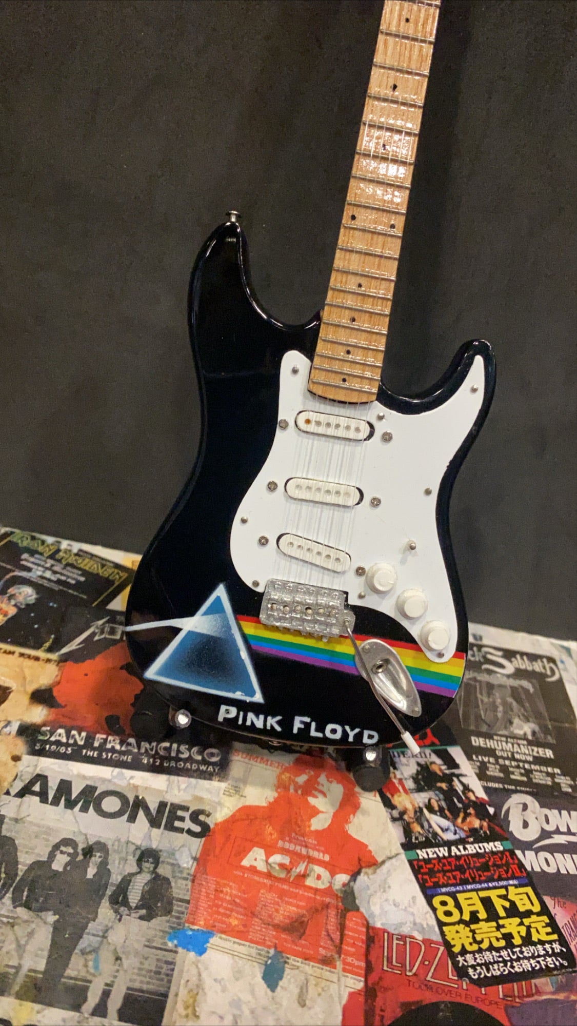 Image of Pink Floyd Miniature Guitar