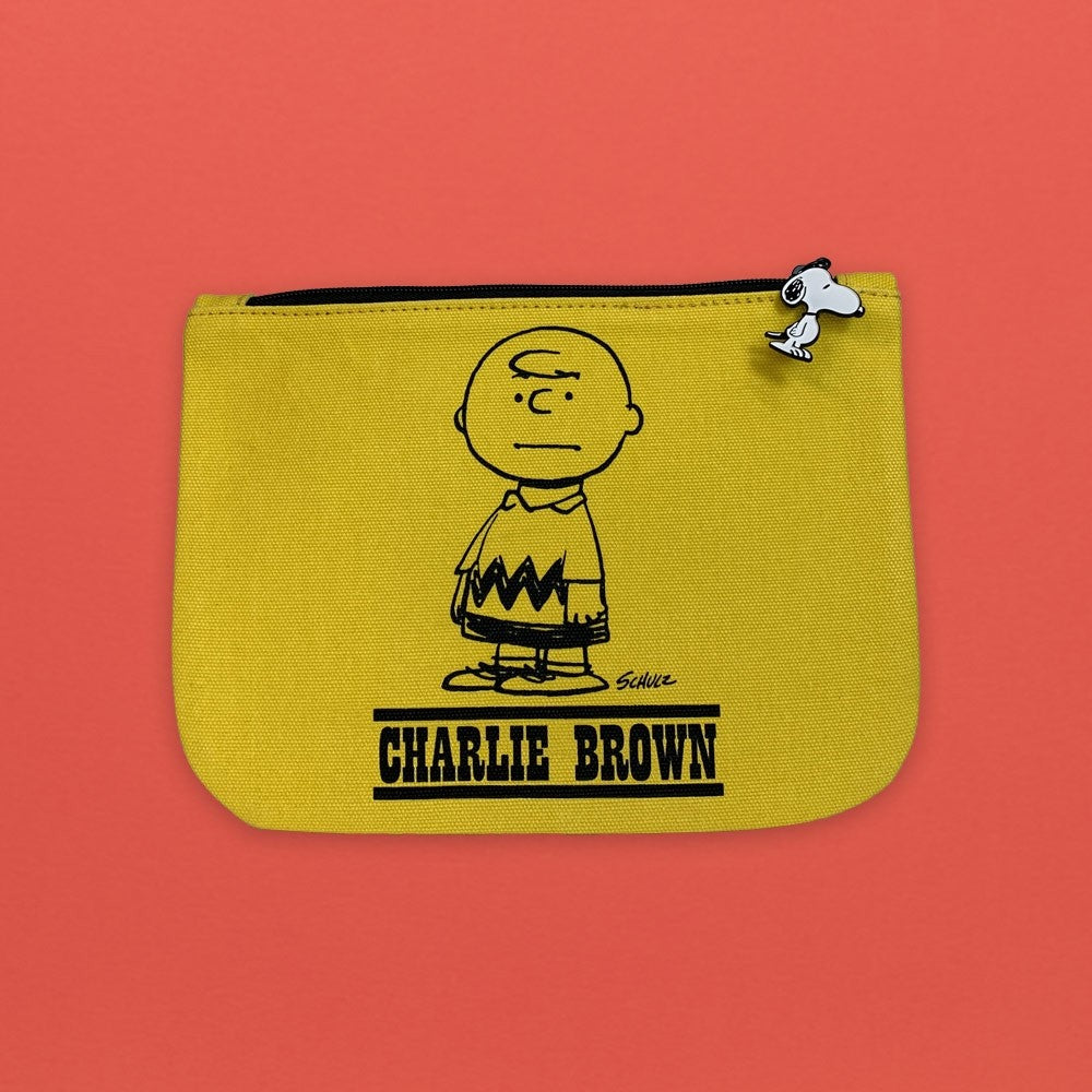 Image of Snoopy Pouch Charlie Brown