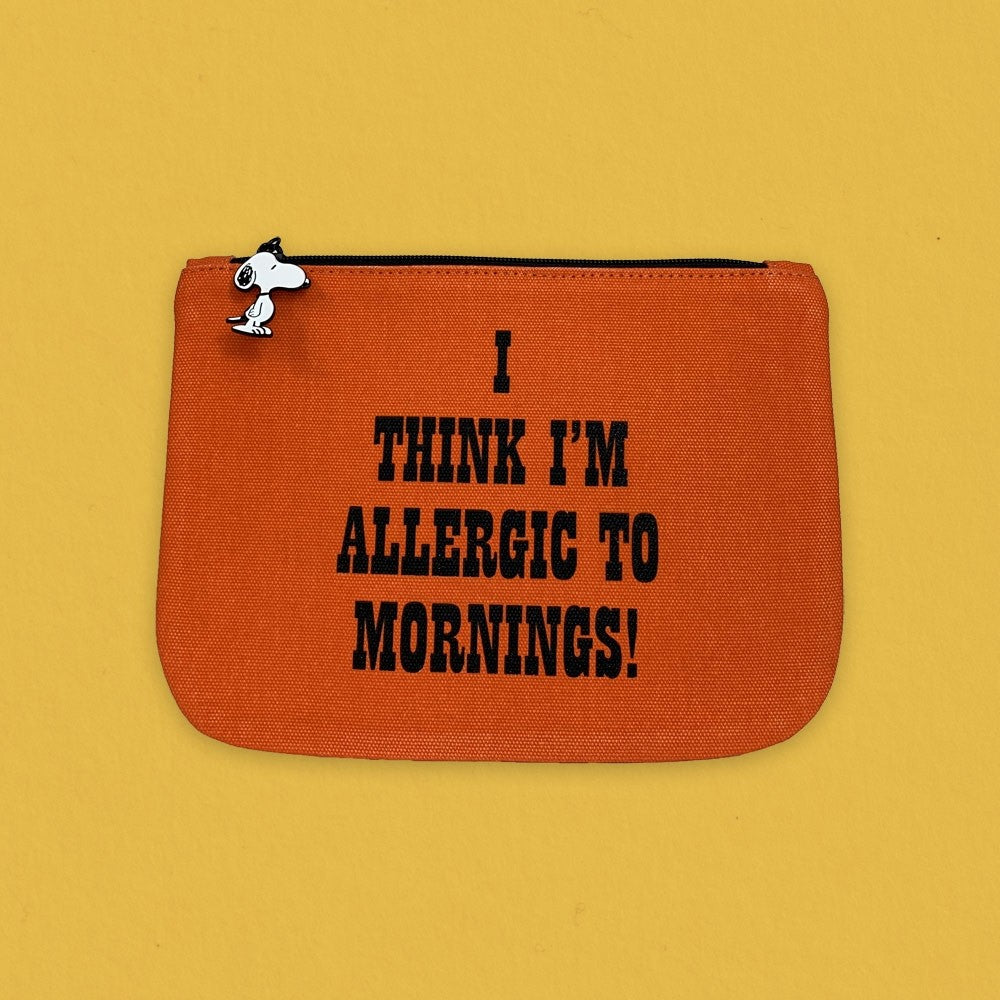 Image of Snoopy Pouch Mornings