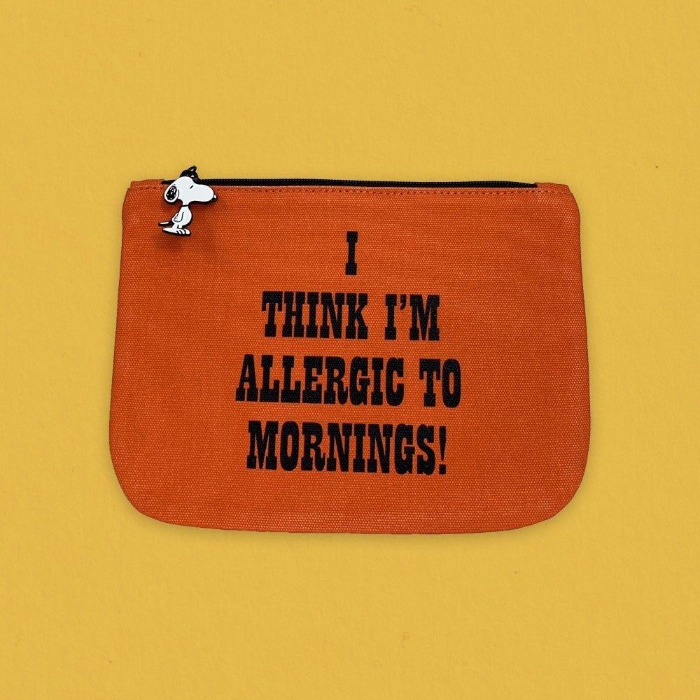 Snoopy Pouch Mornings