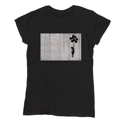 Image of Banksy Balloon Girl Women's T-shirt