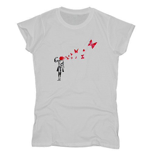 Image of Butterfly Girl Women's T-shirt