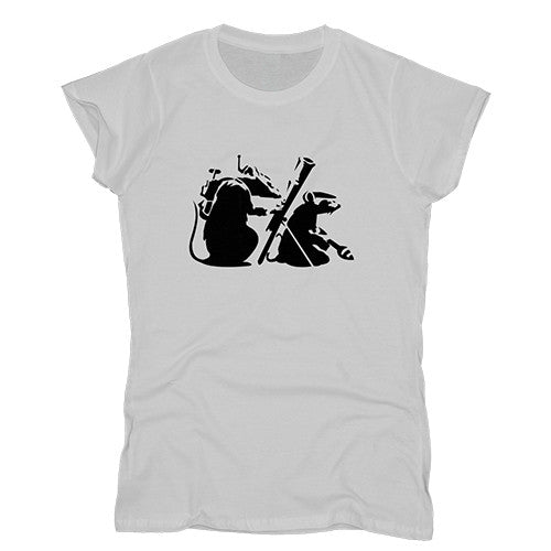 Banksy Terror Rats Women's T-shirt