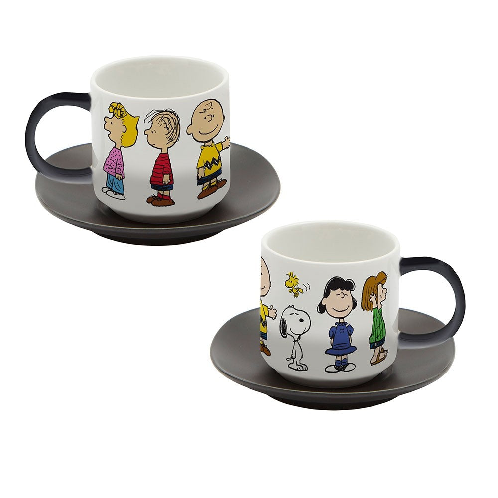 SNOOPY GANG ESPRESSO SET