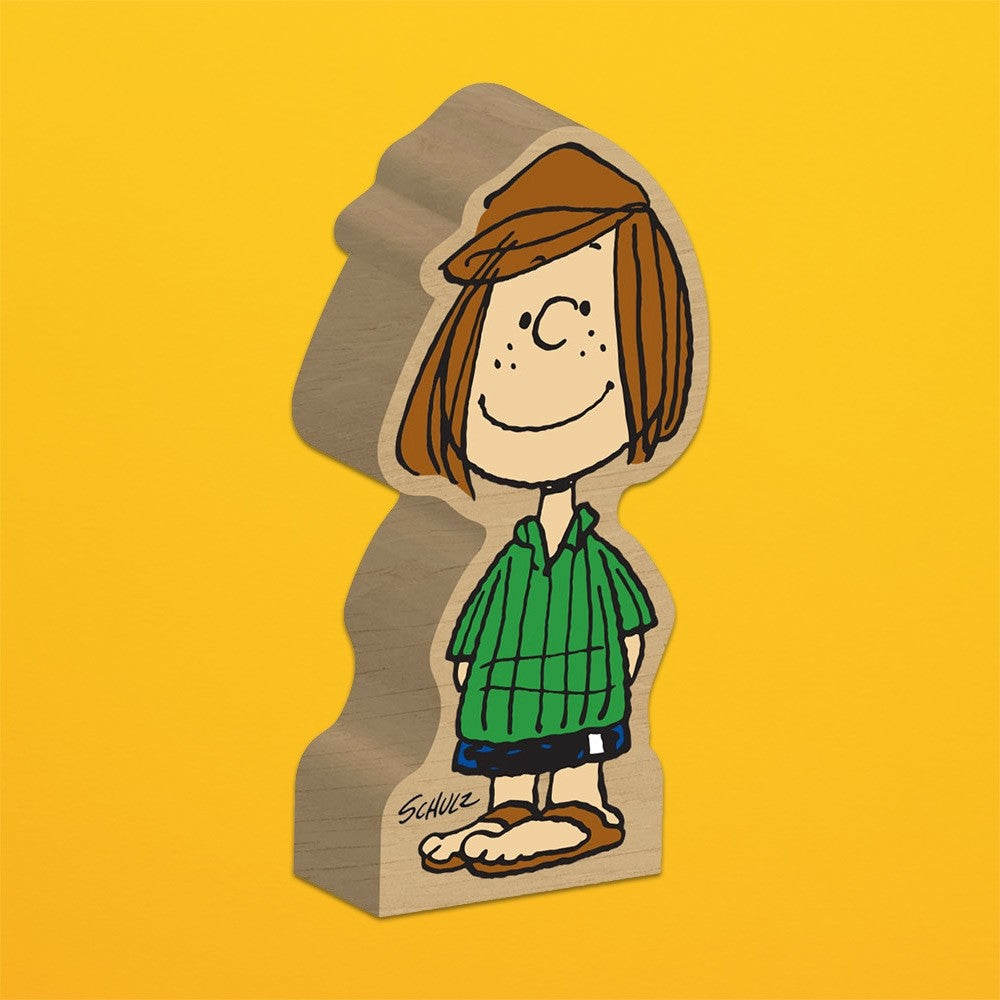 Image of SNOOPY-PEPPERMINT PATTY BLOCK FIGURE