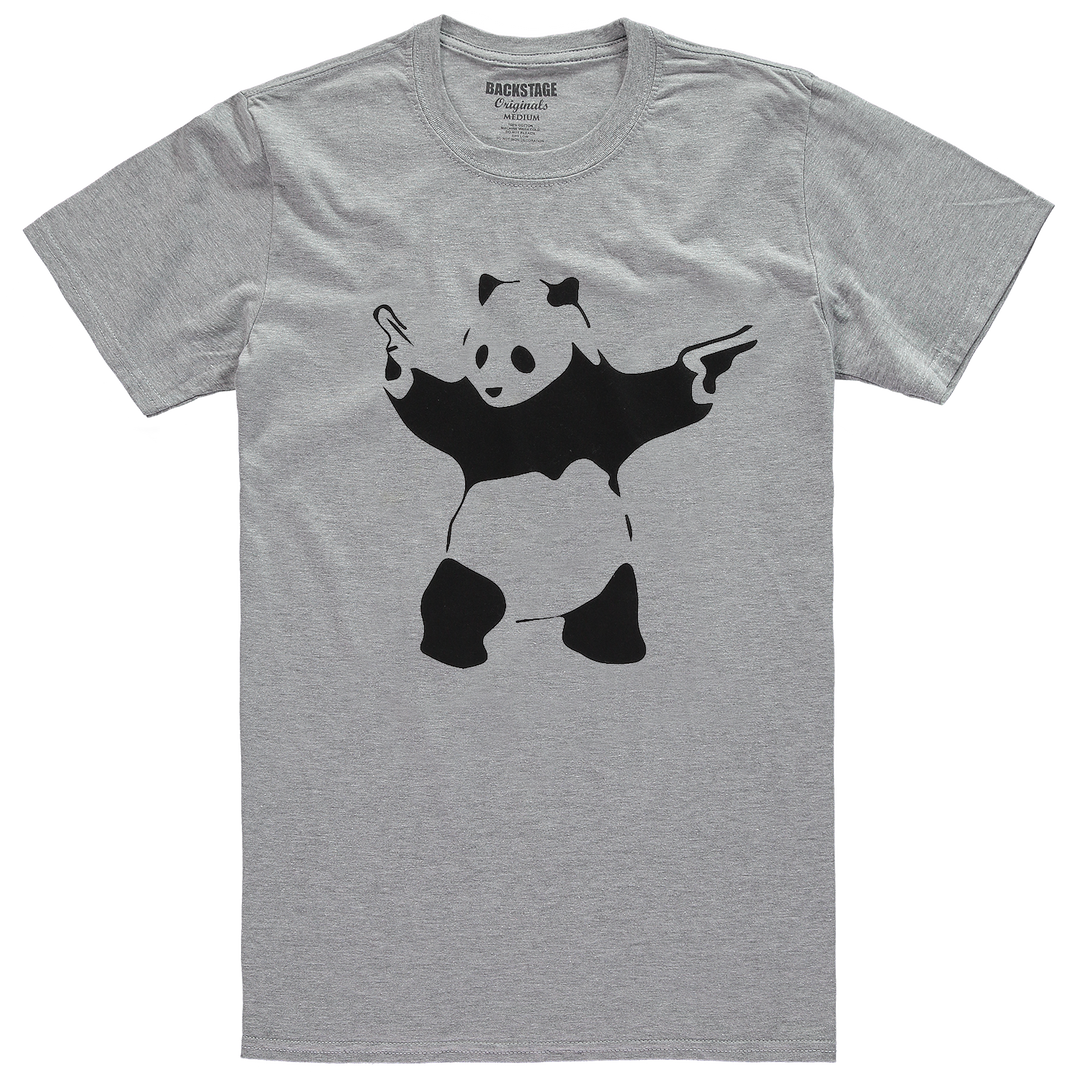 Panda With Guns Men's T-shirt