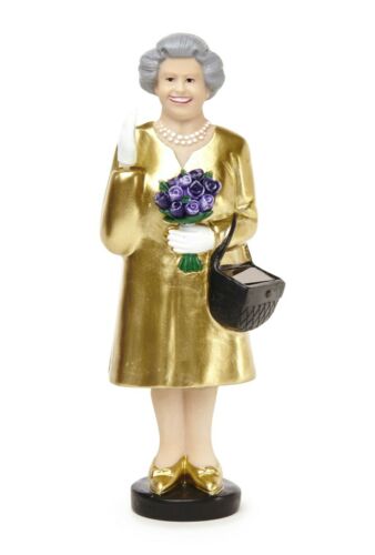 Image of SOLAR QUEEN GOLD DRESS WAVING FIGURE