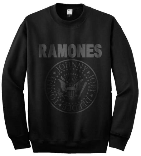 Image of Ramones Sweatshirt - Logo, Charcoal Amplified