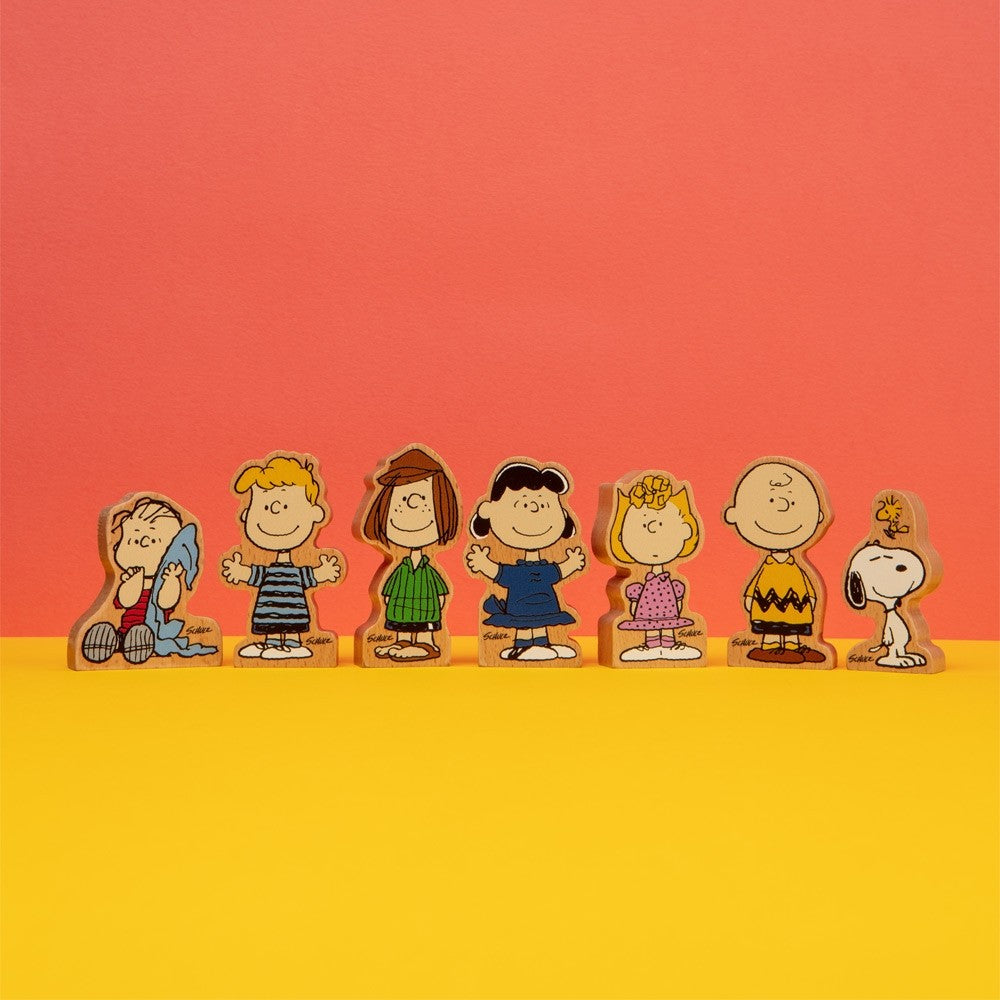 SNOOPY-SALLY BROWN BLOCK FIGURE